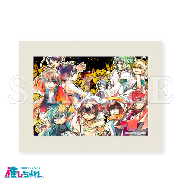 三つ葉ちょこ先生 複製サイン入りA4プレミアムビジュアルグラフA 0c038042911fcff1817c63b4e670e6