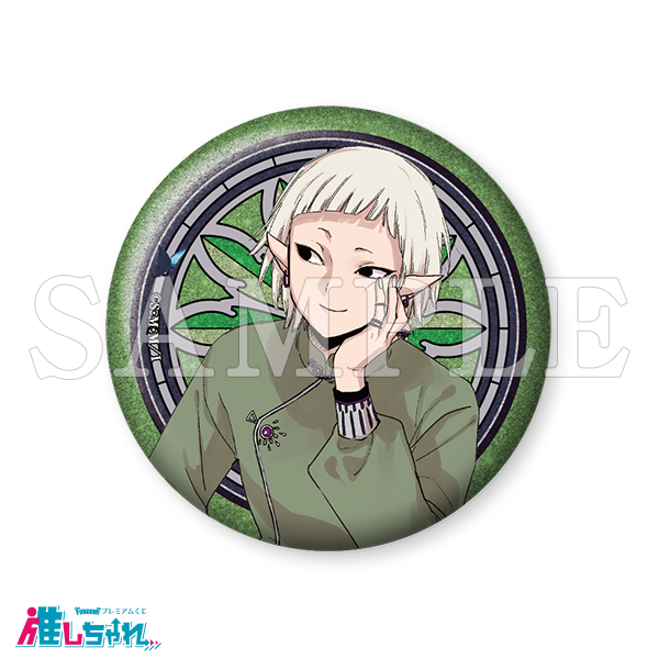 D07/グリッター丸缶バッジ ソーン