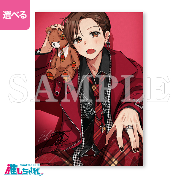 B03/キャンバス高精細複製画キャラファインボード 大我 竜二