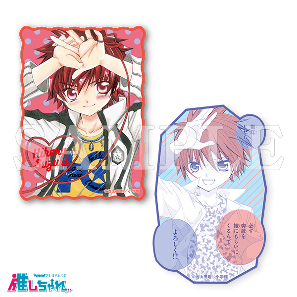 E01/ステッカー2枚セット 輝（中学）