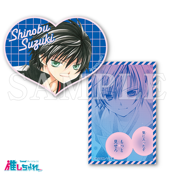 E03/ステッカー2枚セット 忍（中学）